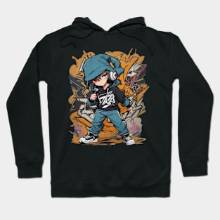 musical anime boy Hoodie